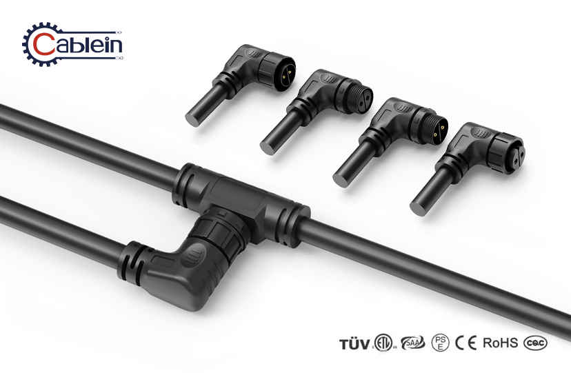 M20 Right Angle Waterproof Cable Connector